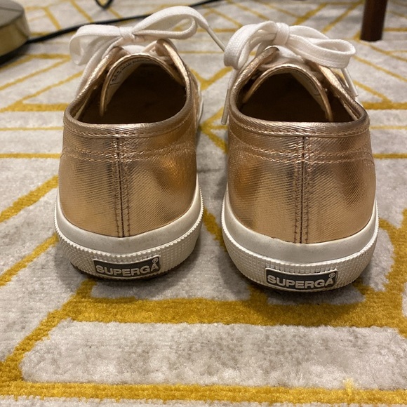 Superga Gold Metallic Sneakers - Picture 4 of 5